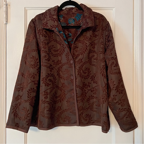 Coldwater Creek Reversible Jacket - Picture 8 of 10